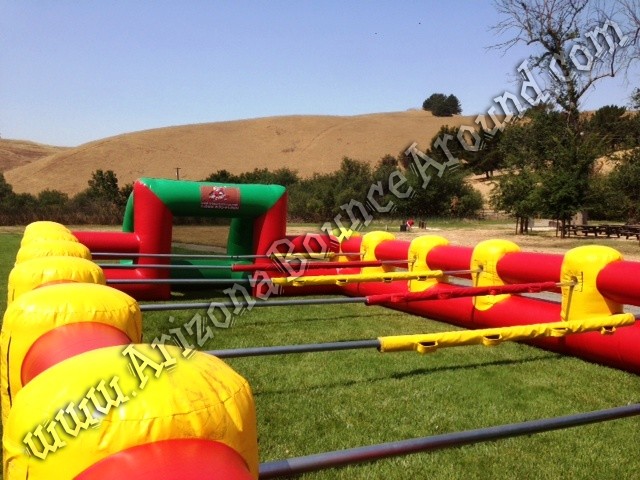 Human Foosball Inflatable Rental Phoenix, Arizona